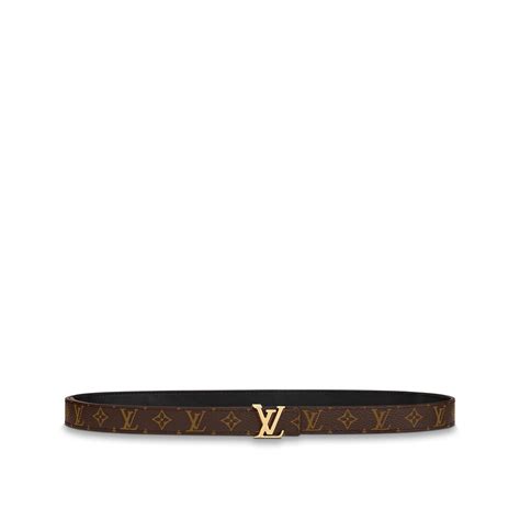 lv white monogram belt|20mm reversible belt monogram.